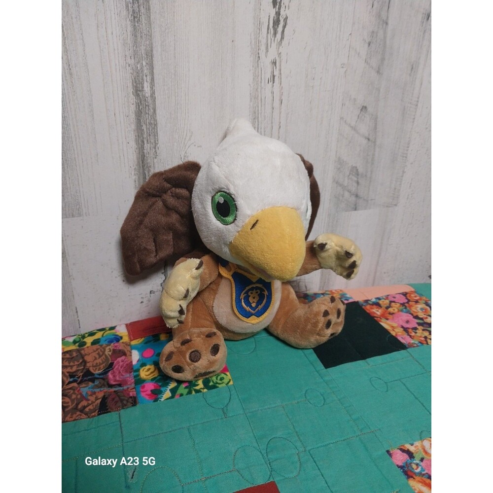 Blizzard World Of Warcraft Baby Gryphon Plush Stuffed Animal 9"